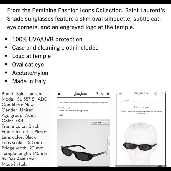 SAINT LAURENT CELEBS & INFLUENCERS FAV’S SEEN WORN ON HAILEY BIEBER MANY TIMES - Picture 13 of 16